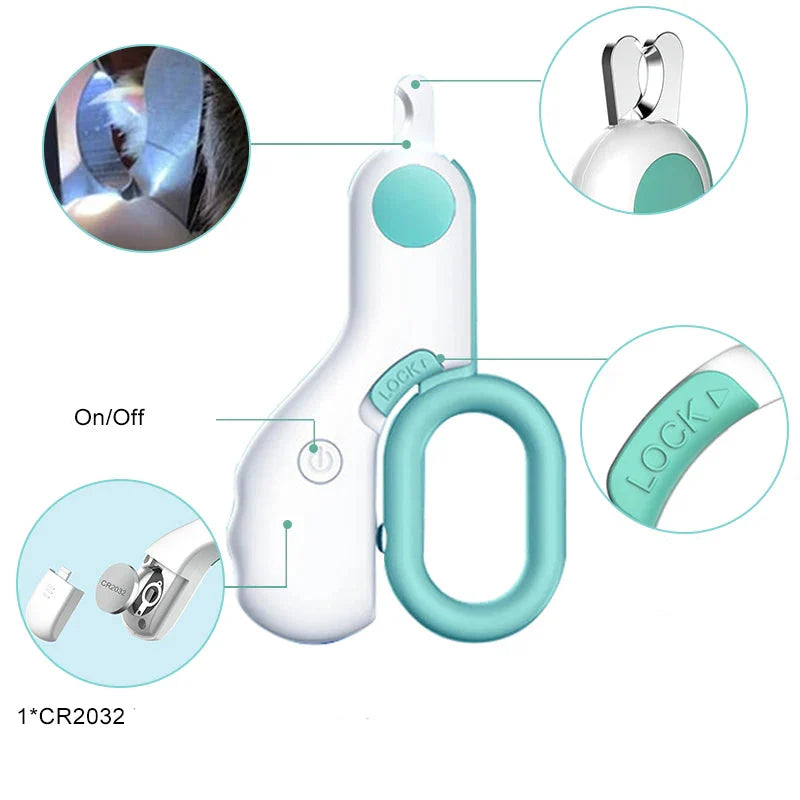 Krallenschneider mit LED für Haustiere