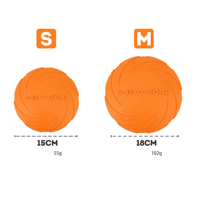 hundespielzeug frisbee Größenangabe