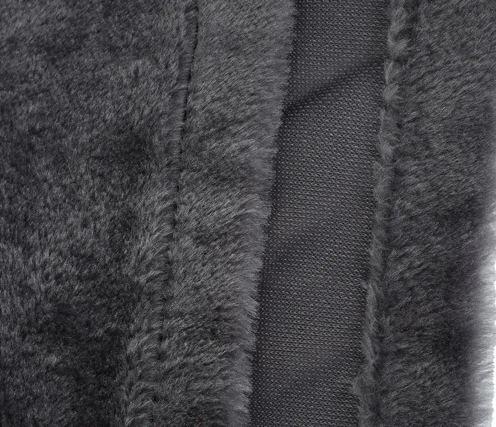 Graue Heizungsliege mit Metallrahmen für Katzen Material