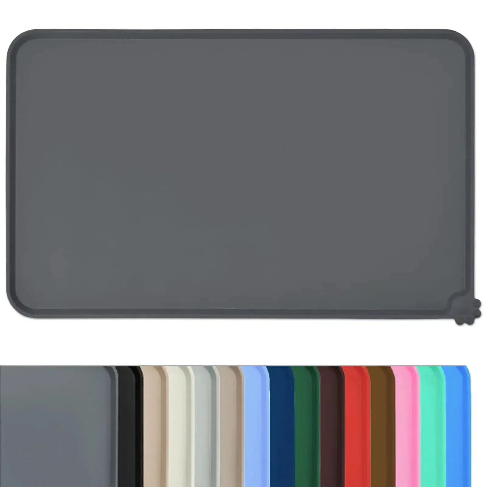 futtermatte silikon in Grau