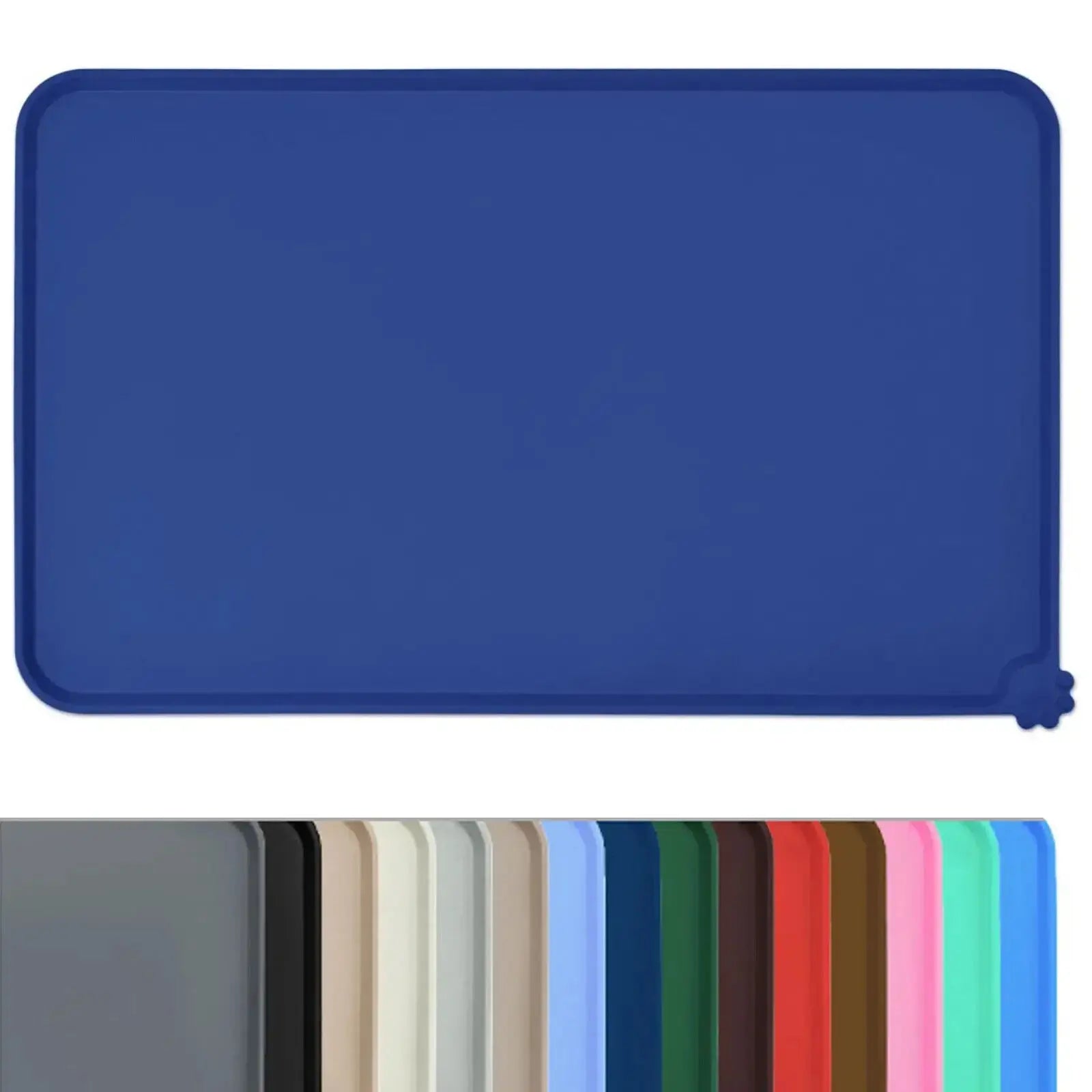 futtermatte silikon in Hell Blau