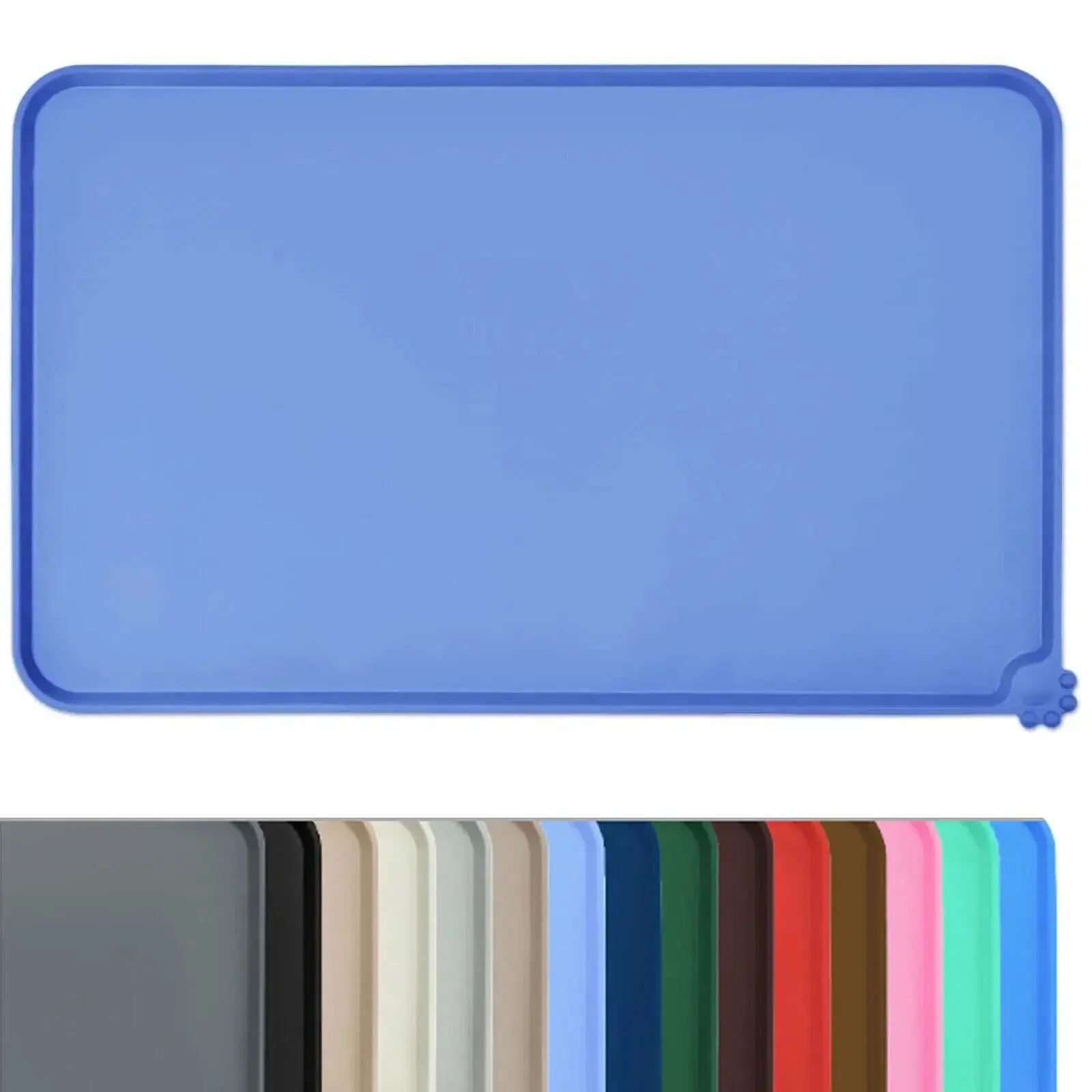 futtermatte silikon in Hell Blau